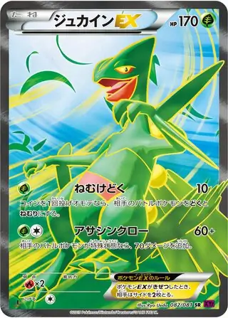 Sceptile-EX Pokemon card from Bandit Ring