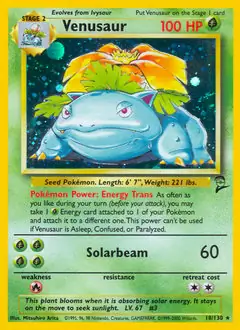 Venusaur Holo