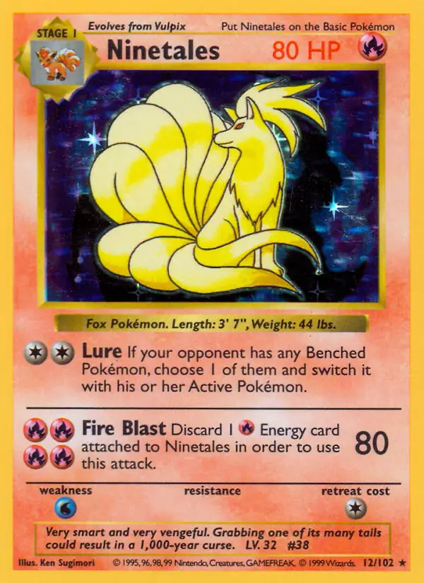 Ninetales Holo