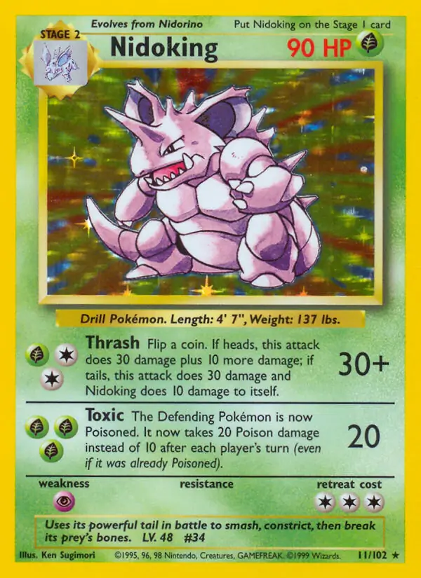 Nidoking Holo