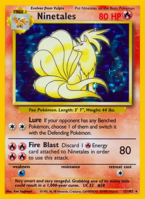 Ninetales Holo