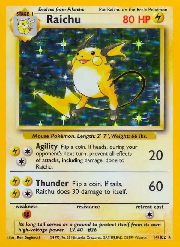 Raichu Holo