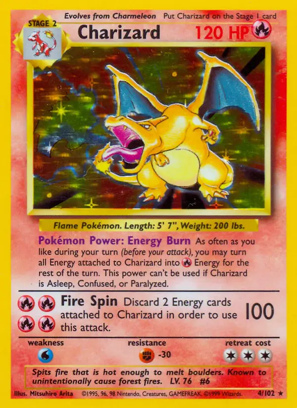 Charizard Holo