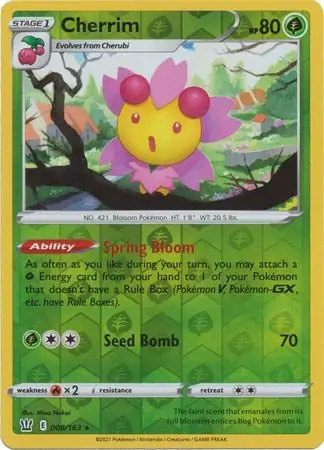 Cherrim Reverse Holo