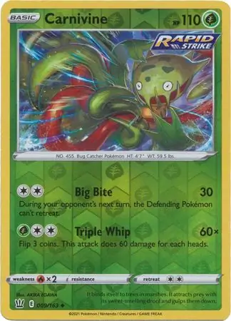 Carnivine Reverse Holo