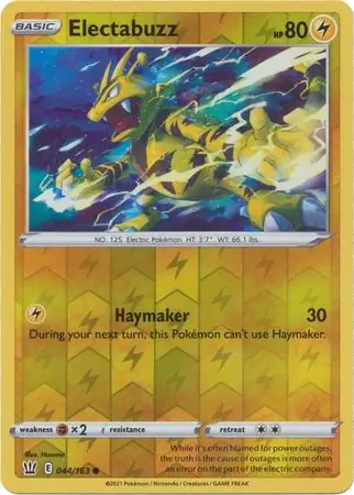 Electabuzz Reverse Holo