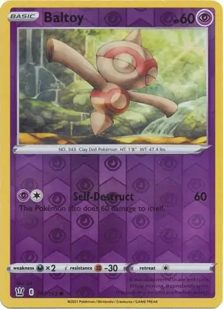 Baltoy Reverse Holo