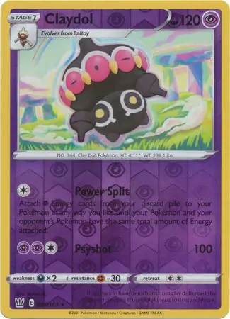 Claydol Reverse Holo