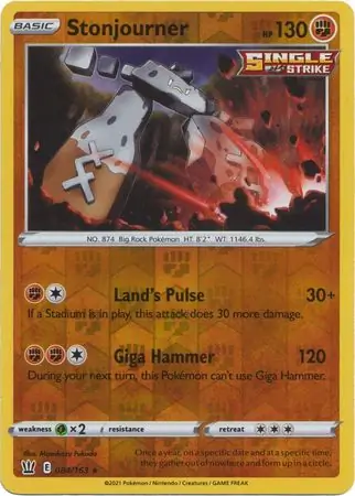 Stonjourner Reverse Holo