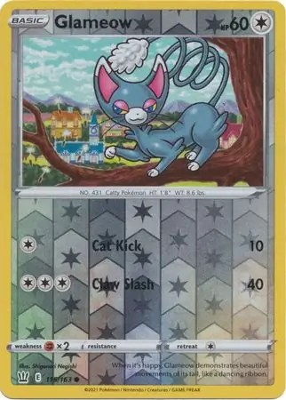 Glameow Reverse Holo