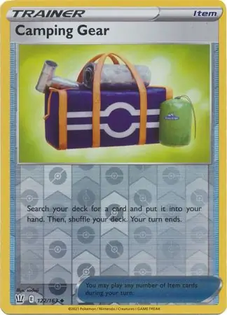 Camping Gear Reverse Holo