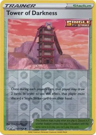 Tower of Darkness Reverse Holo