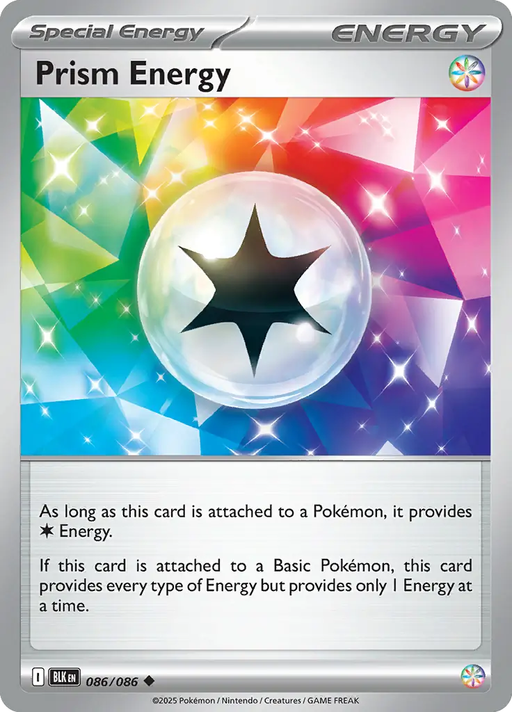 Prism Energy Pokemon card from Black Bolt