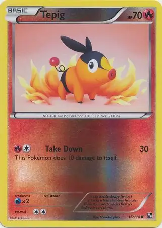 Tepig Reverse Holo