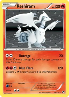 Reshiram Holo