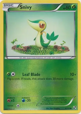 Snivy Reverse Holo