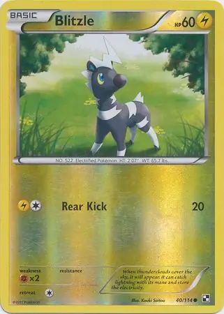 Blitzle Reverse Holo