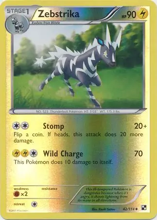 Zebstrika Reverse Holo