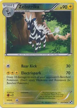 Zebstrika Reverse Holo