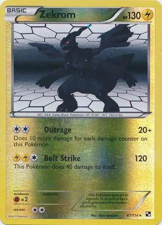 Zekrom Reverse Holo