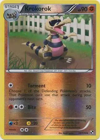 Krokorok Reverse Holo