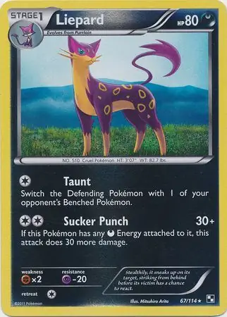 Liepard Reverse Holo