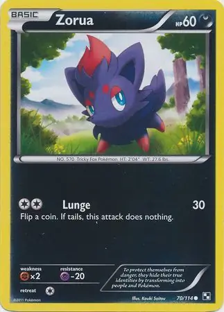 Zorua Reverse Holo