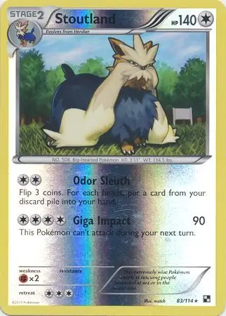 Stoutland Reverse Holo