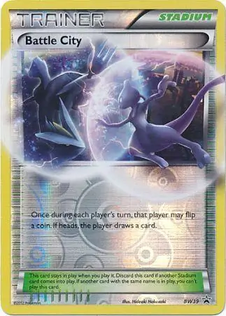 Battle City Pokemon card from Black and White Promos