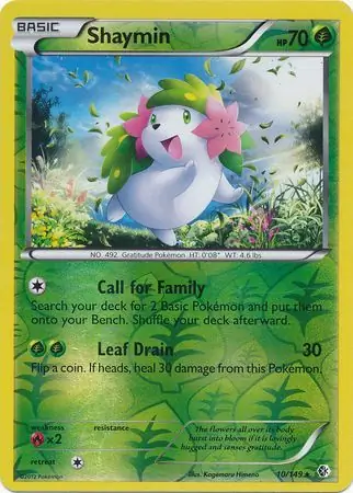 Shaymin Reverse Holo