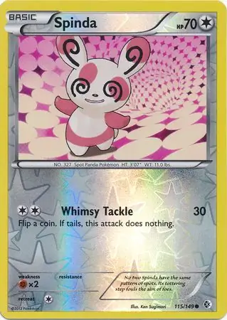 Spinda Reverse Holo