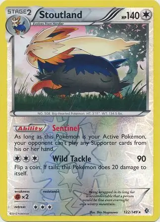 Stoutland Reverse Holo