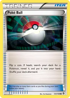 Poke Ball Pokemon card from Boundaries Crossed