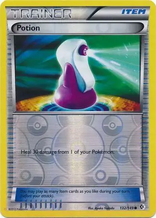Potion Reverse Holo Pokemon card from Boundaries Crossed