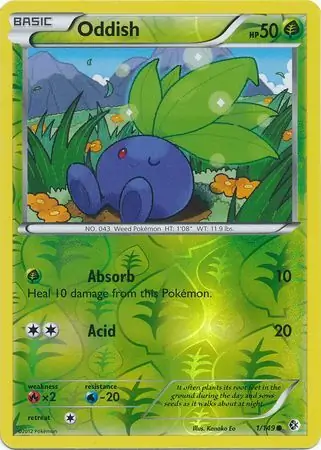 Oddish Reverse Holo