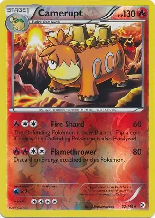 Camerupt Reverse Holo
