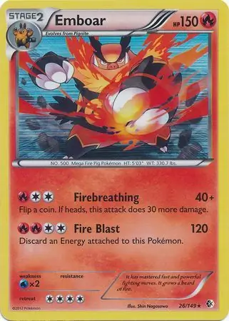 Emboar Reverse Holo