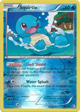 Squirtle Reverse Holo