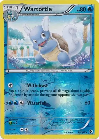 Wartortle Reverse Holo
