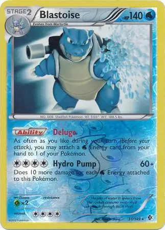 Blastoise Reverse Holo