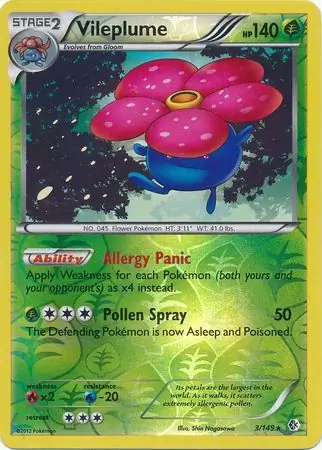 Vileplume Reverse Holo
