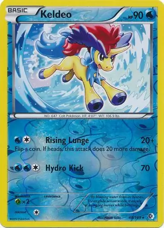 Keldeo Reverse Holo