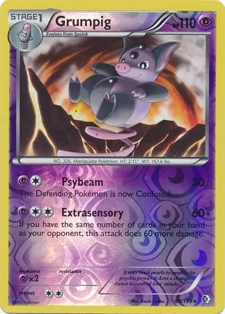 Grumpig Reverse Holo