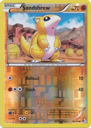 Sandshrew Reverse Holo