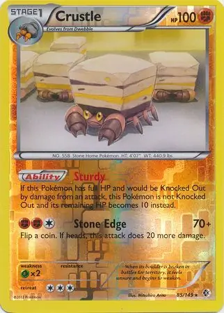 Crustle Reverse Holo