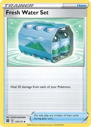 Fresh Water Set Pokemon card from Brilliant Stars