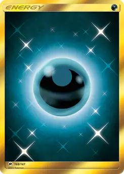 Darkness Energy Secret Pokemon card from Burning Shadows