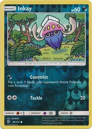 Inkay Reverse Holo