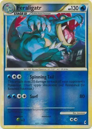 Feraligatr Reverse Holo