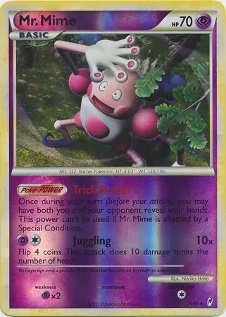 Mr. Mime Reverse Holo